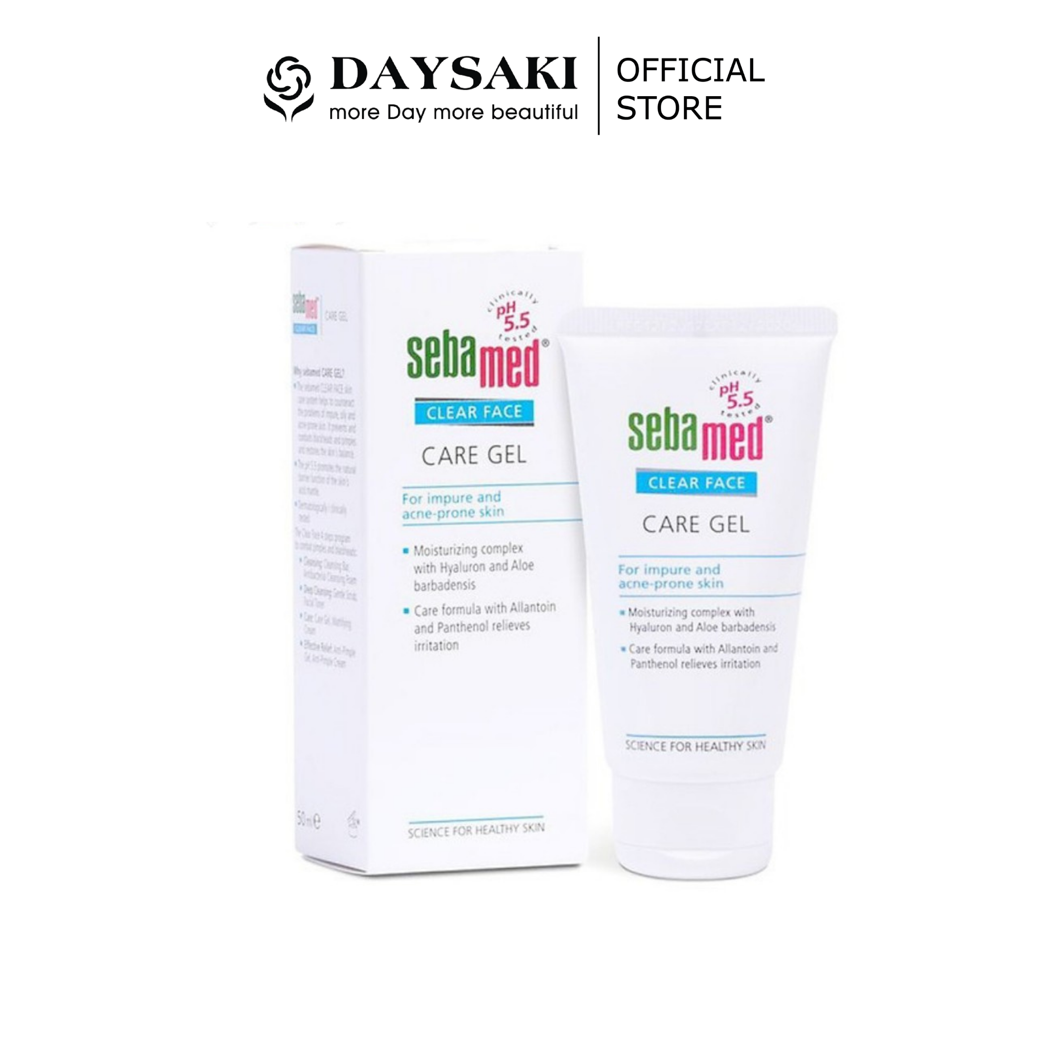 Sebamed Gel Dưỡng Ẩm Chăm Sóc Và Bảo Vệ Da Ph 5.5 Clear Face Care Gel 50Ml