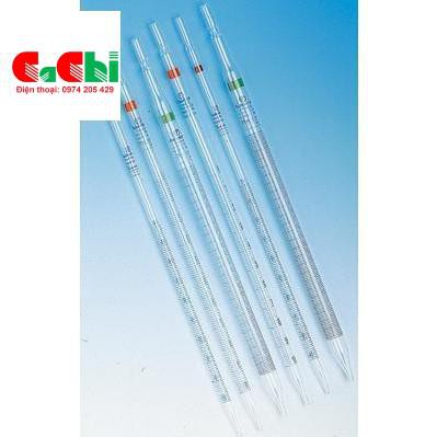 Pipet Thủy Tinh Thẳng 25Ml - Hãng Dinlab - Đức (Chia Vạch Rõ Ràng)