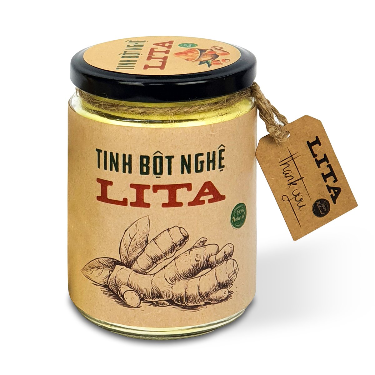 Tinh Bột Nghệ Cao Cấp Từ Thiên Nhiên Lita 150 Gram Uống Dưỡng Da Hỗ Trợ Tăng Độ Đàn Hồi Và Giảm Thâm Dùng Khi Bị Viêm Loét Dạ Dày Sau Khi Sinh