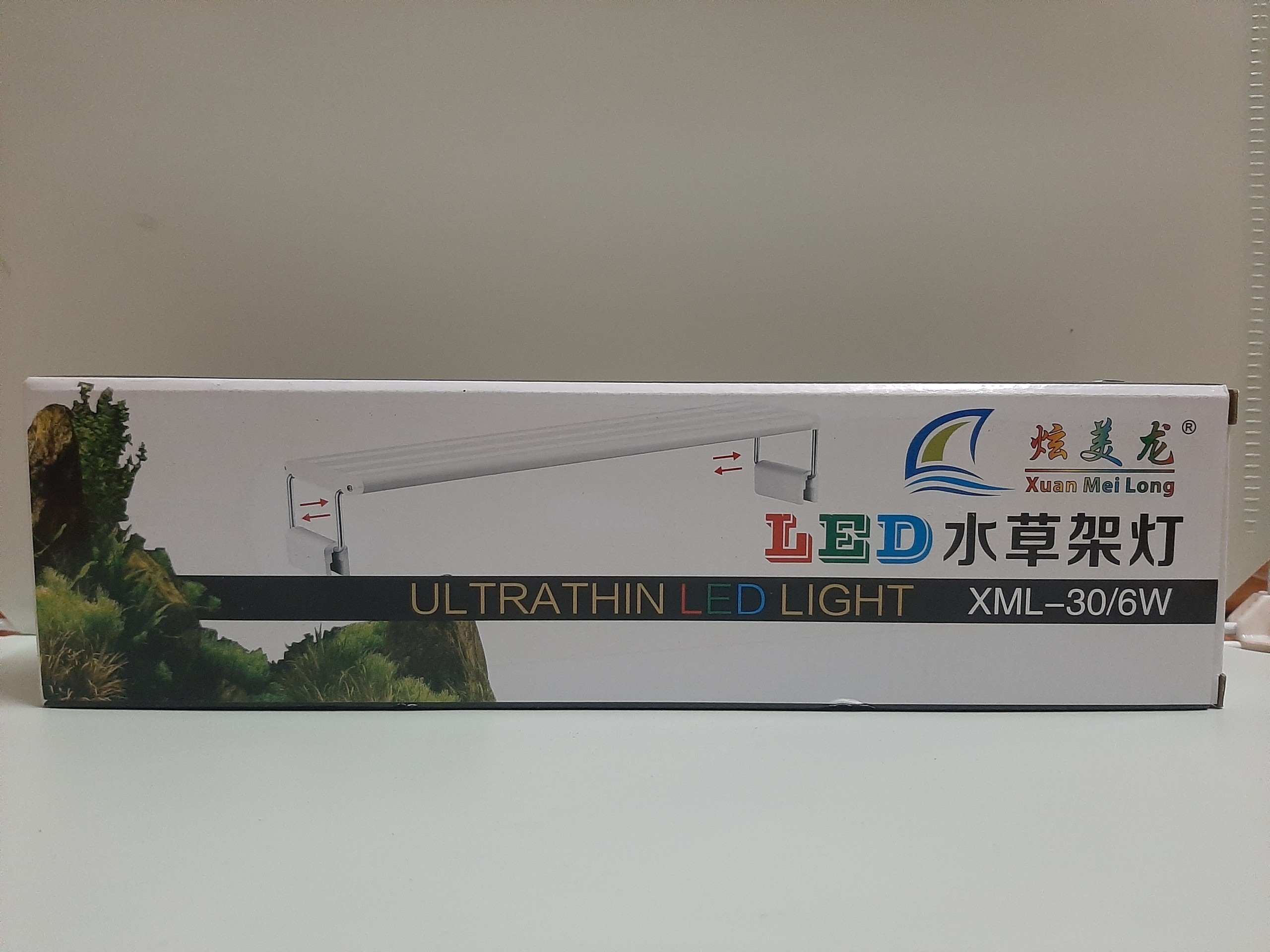 Đèn máng XML 4 hàng bóng led cho bể thuỷ sinh - đèn 30cm