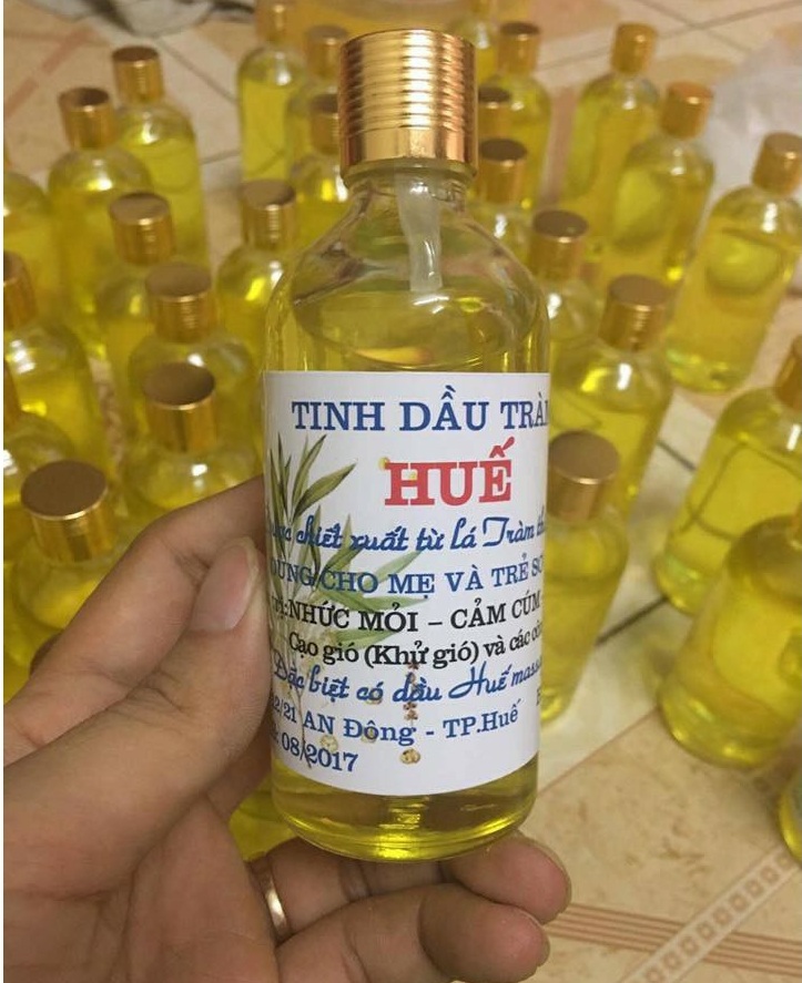 Dầu tràm loại 1 chai tròn 100ml