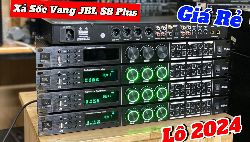 ( XẢ SỐC VANG  MỚI 2024 ) VANG CƠ LAI SỐ JBL S8 Plus  BẢN MỚI HÀNG MỸ - Vang Cơ Lai Số Karaoke Giá R