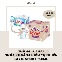 [THÙNG 12 CHAI] LaVie Sport Nước Khoáng Kiềm Tự Nhiên 750ml