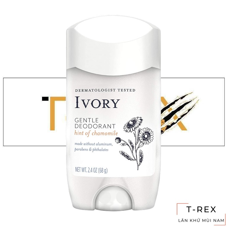 [Hcm]Lăn Sáp Khử Mùi Ivory Gentle Deodorant Chamomile 68G ( Cam Kết Hàng Đúng Mô Tả Chất Lượng Sản Phẩm Đảm Bảo An Toán Người Sử Dụng )
