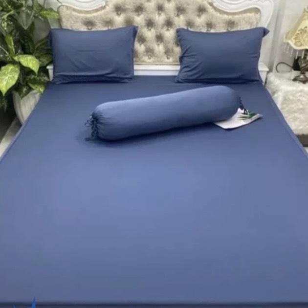 Áo bọc nệm 2 mặt có khóa kéo vải thun lạnh cao cấp áo bọc nệm cao su 2 mặt