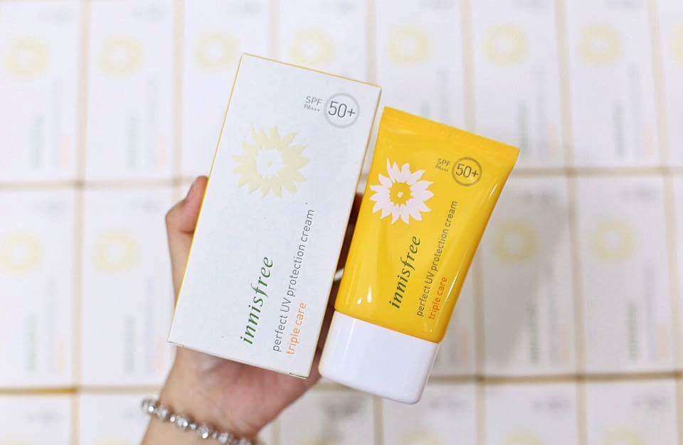 [HCM]Kem Chống Nắng Innisfree SPF 50+ Hoa Cúc 50ml