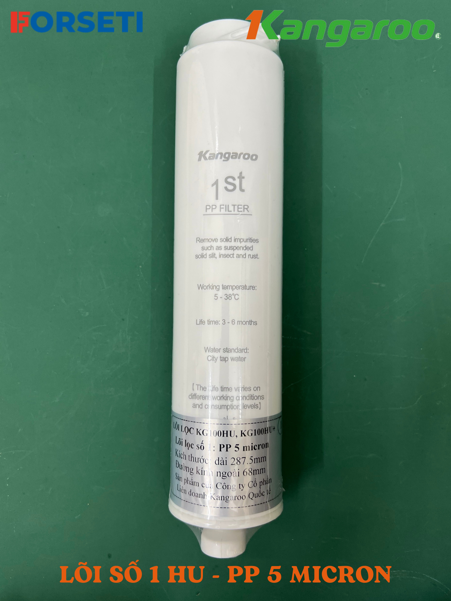 Bộ Lõi lọc 123 HU dành cho các máy Kangaroo KG100HU KG100HU+ KG100MED KG100EED KG-Y1MED KG400HU