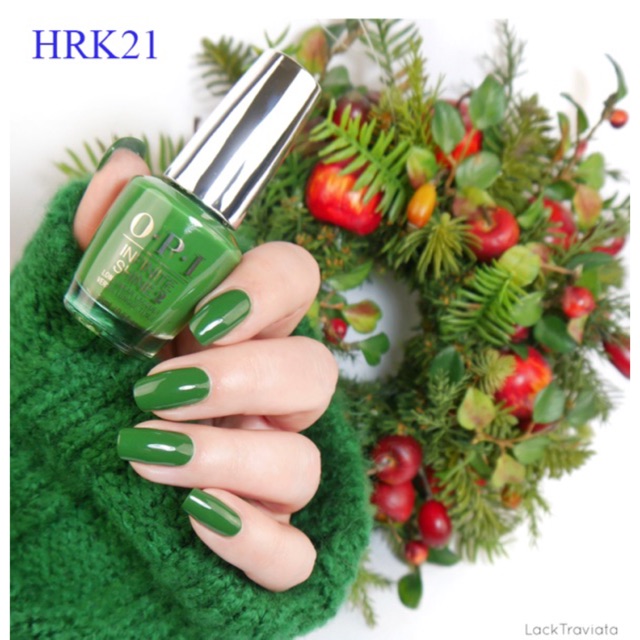 [Hcm]Sale 50% - Sơn Móng Tay Opi - Sơn Nắp Bạc Siêu Bóng (Hrk21)