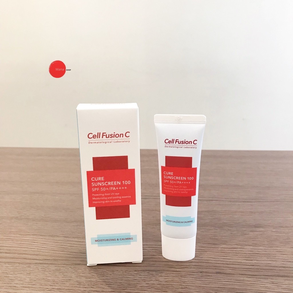 [Hcm]Kem Chống Nắng Dịu Da Cell Fusion C Cure Sunscreen