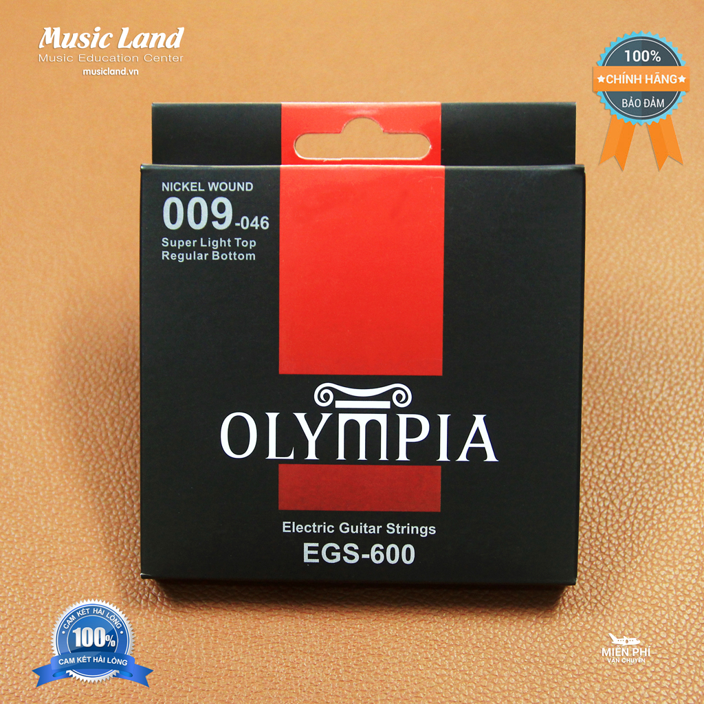 Dây Đàn Guitar Điện Olympia EGS-600 – Chính Hãng
