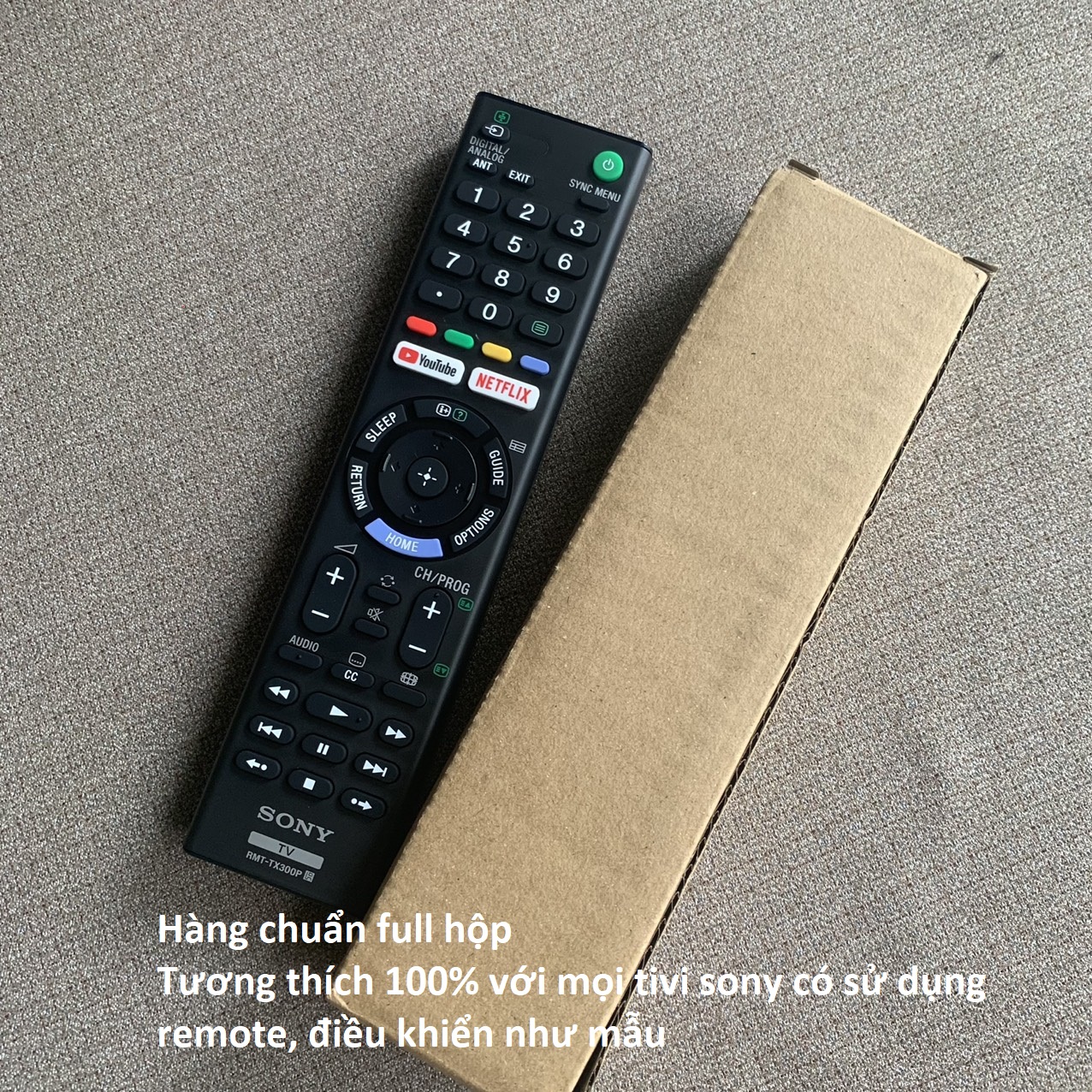 Điều khiển tivi Sony giọng nói Smart Bravia 4K remote tv sony thông minh mót tivi sony RMF-TX300P TX