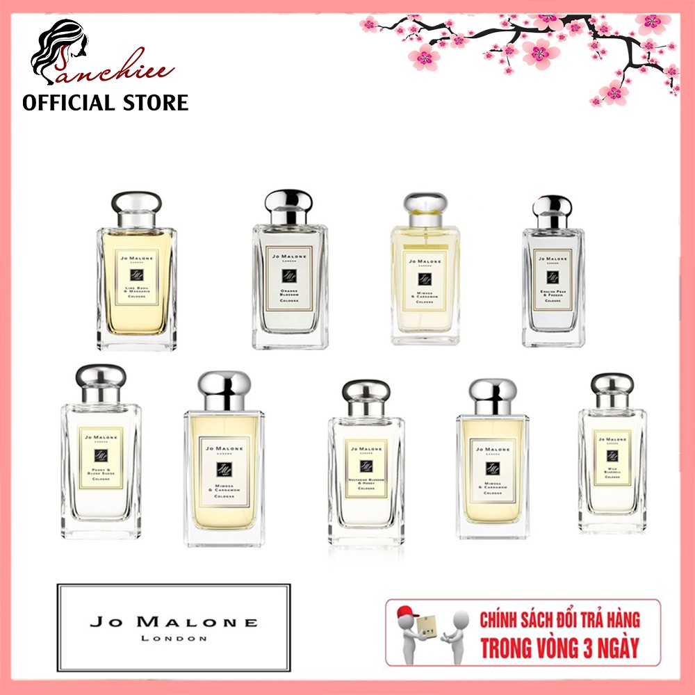 Nước hoa Jo Malone. Cuốn hút sang trọng. độ lan toả hương xa lưu hương lâu. Nước hoa Jo Malone. Cuốn hút sang trọng. độ lan toả hương xa lưu hương lâu.