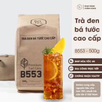 Trà đen bá tước cao cấp B553 Dotea thơm trà và mùi tinh dầu vỏ cam Bergamot nguyên liệu chuyên dùng cho pha chế trà sữa bá tước