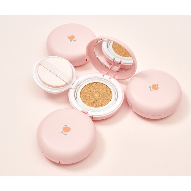 Phấn Nước Skinfood Peach Cotton Blur Cushion Spf50+Pa+++