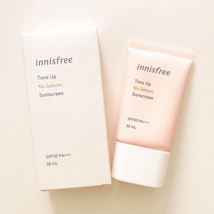 KEM CHỐNG NẮNG INNIFREE NO SEBUM TONER UP SPF50++FA