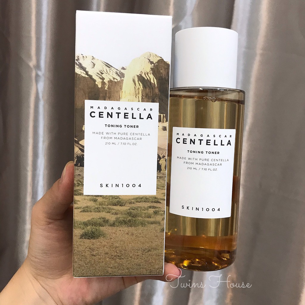 Nước hoa hồng rau má Madagascar Centella Asuatica Toning Toner Skin 1004