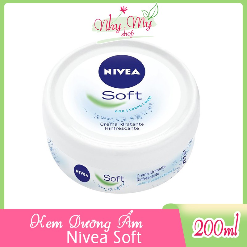Kem Dưỡng Ẩm Nivea Soft 200Ml Đức Sản Phẩm Tốt Chất Lượng Cao Cam Kết Như Hình An Toàn Cho Người Sử Dụng