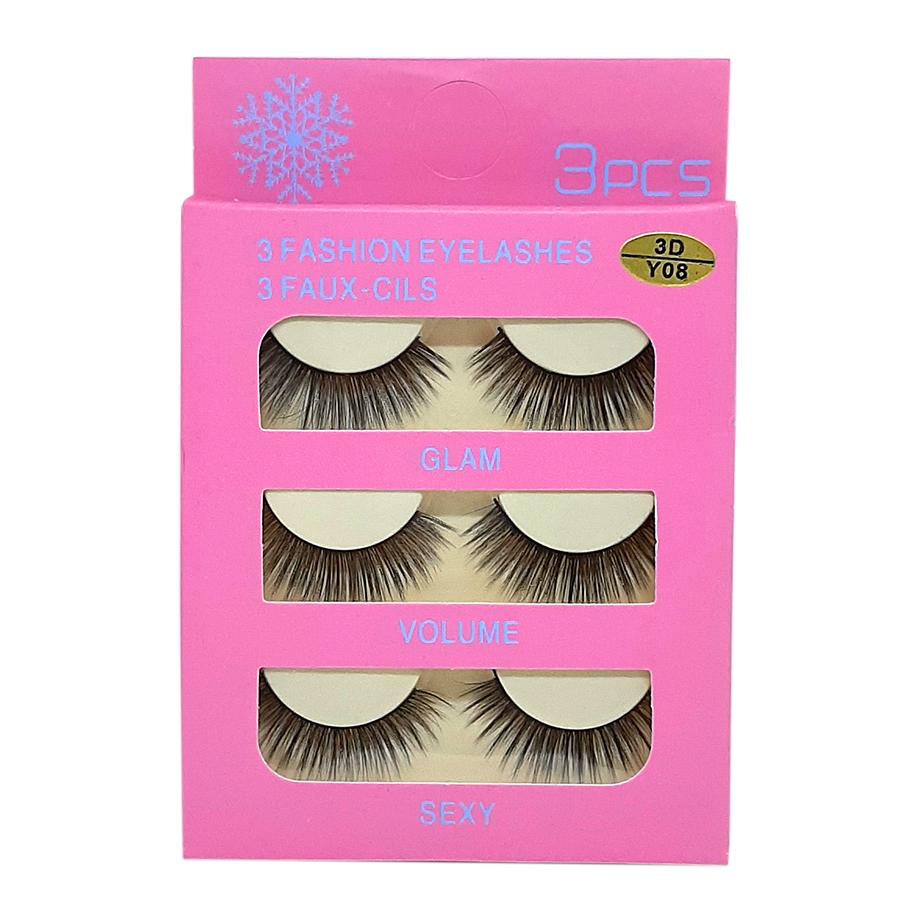 Mi Giả 3 Fashion Eyelashes 3 Faux - Cils (Kiểu Mi 3D/Y08)