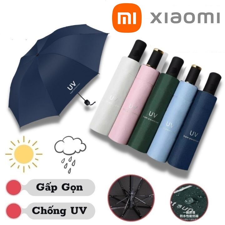 Xiaomi Mall Chính Hãng Ô Dù Gấp Gọn Dù Chống Tia UV Che Mưa Che Nắng Nhỏ Gọn Bỏ Túi Cao Cấp Ô Che Nắ
