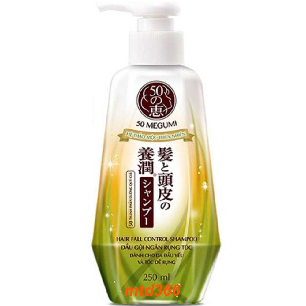 Dầu Gội Ngăn Rụng Tóc Megumi 250Ml Chính Hãng