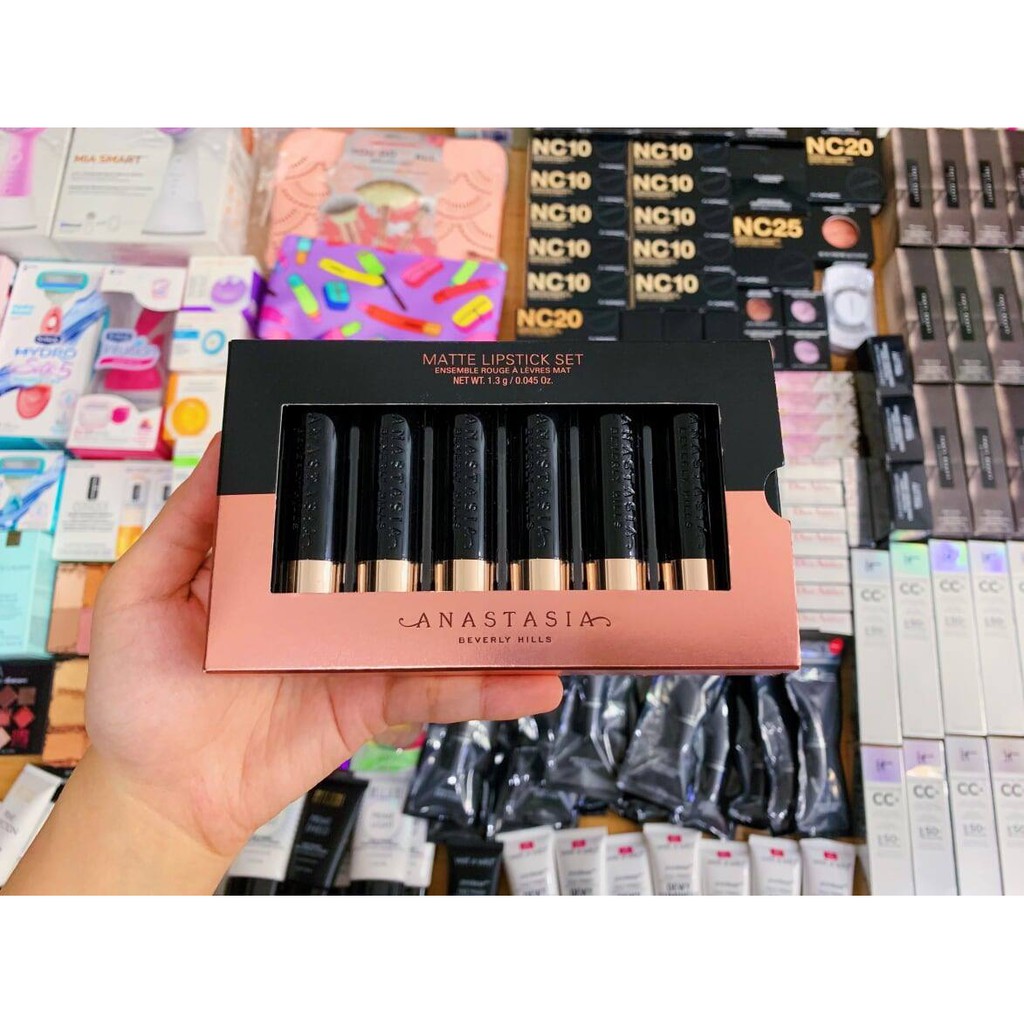 [Hcm]Set 6 Cây Son Thỏi Lì Anastasia Beverly Hills Matte Lipstick - 4087 Cam Kết Hàng Đúng Mô Tả Chất Lượng Đảm Bảo An Toàn Đến Sức Khỏe Người Sử Dụng