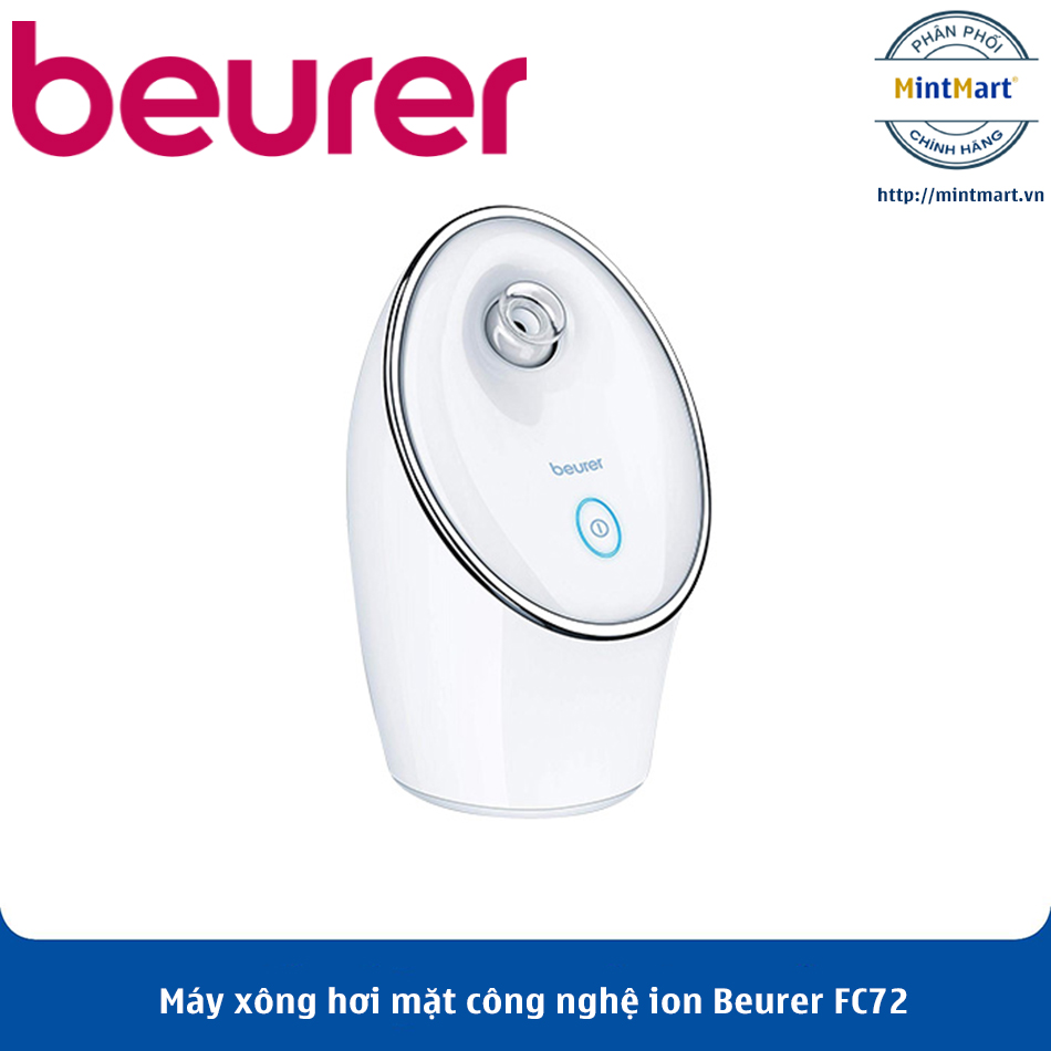 Máy xông hơi mặt công nghệ ion Beurer FC72 - Hàng Chính Hãng