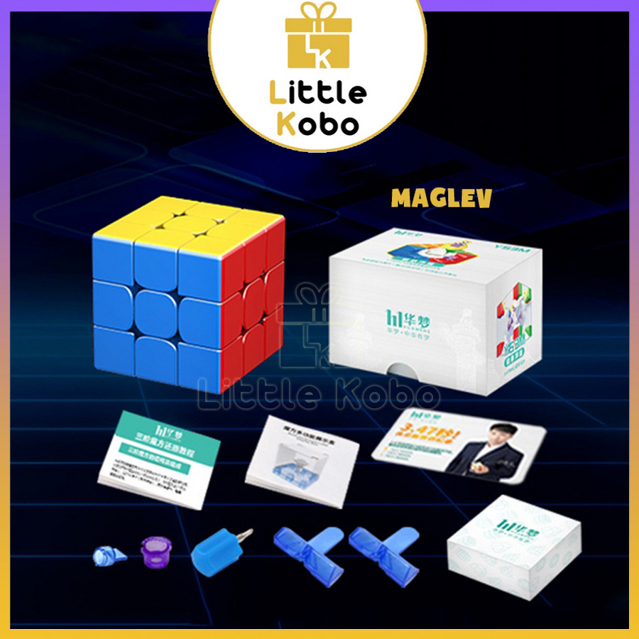 Rubik 3x3 MoYu HuaMeng YS3M 3x3 2023 Magnetic Maglev Ball Core Rubic Nam Châm 3 Tầng Stickerless 3x3