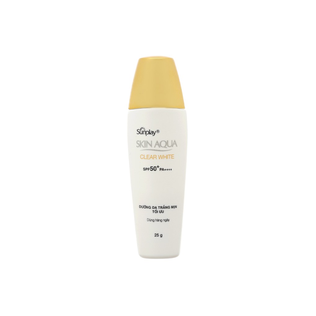 [Hcm]Sữa Chống Nắng Dưỡng Ẩm Phục Hồi Da Hư Tổn Sunplay Skin Aqua Clear White Spf50+Pa++++ 25G