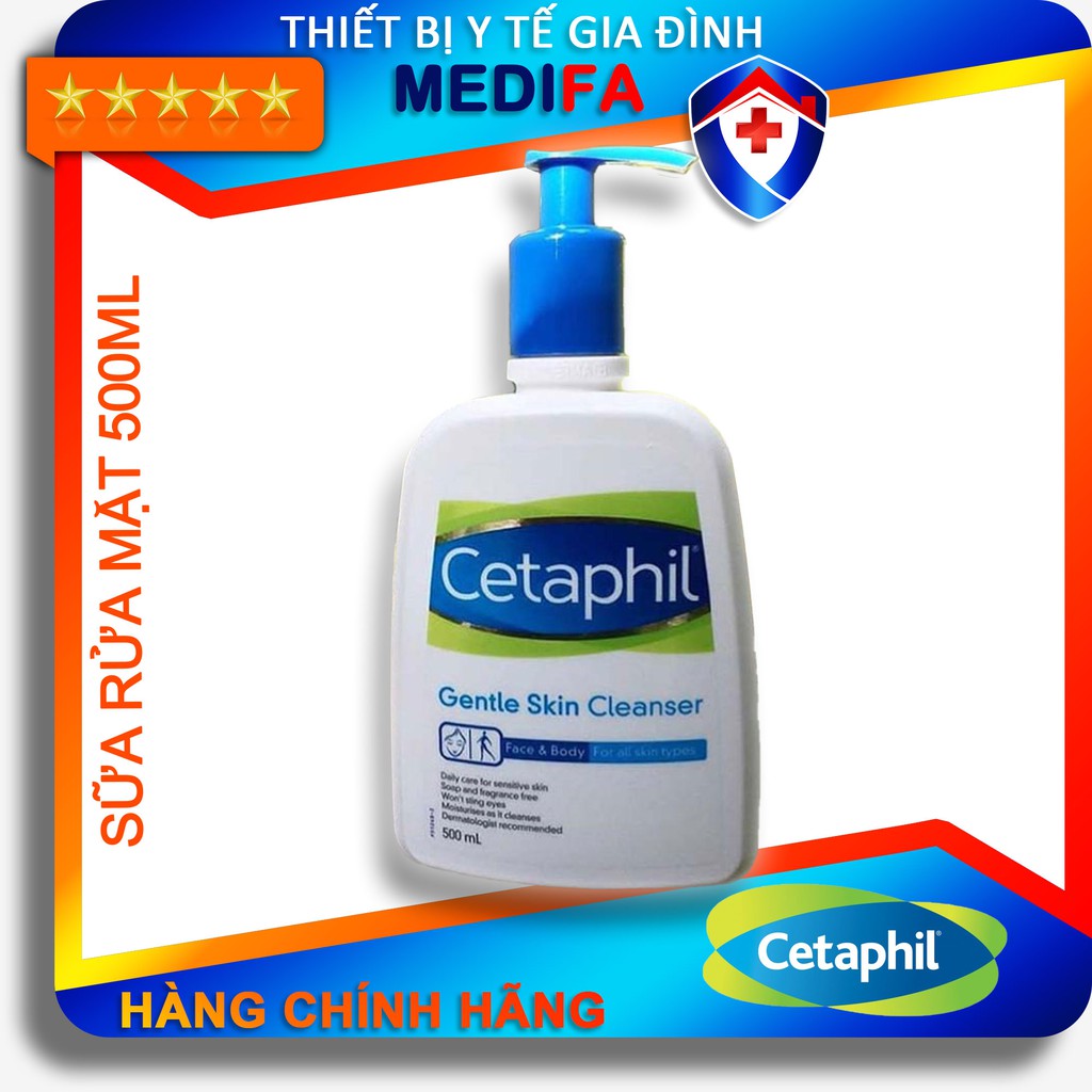 [Nhập Khẩu Chính Hãng] Sữa Rửa Mặt Cetaphil Gentle Skin Cleanser 500Ml