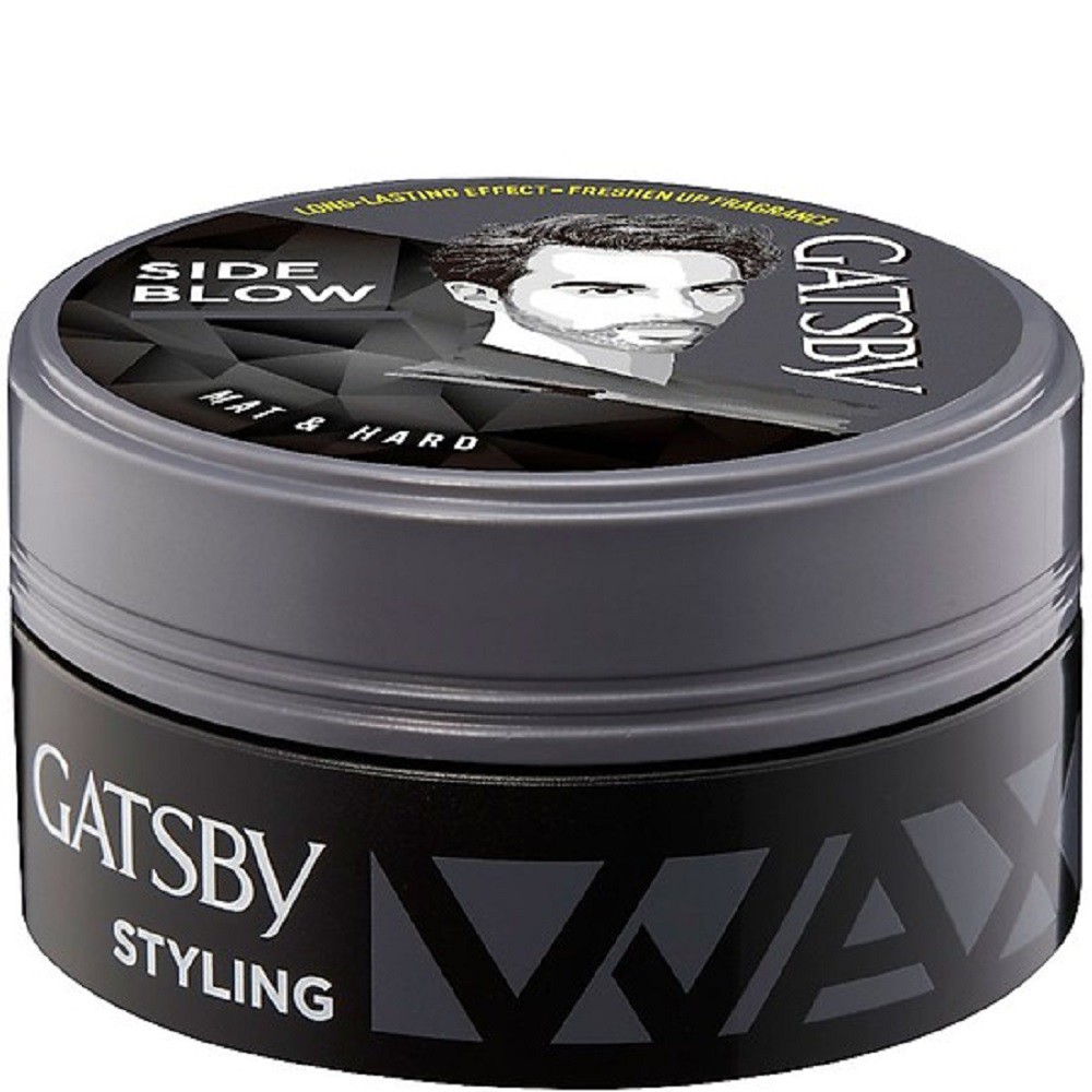 [Hcm]Wax Vuốt Tóc Gatsby Mat & Hard Xám 75G (Mẫu Mới)