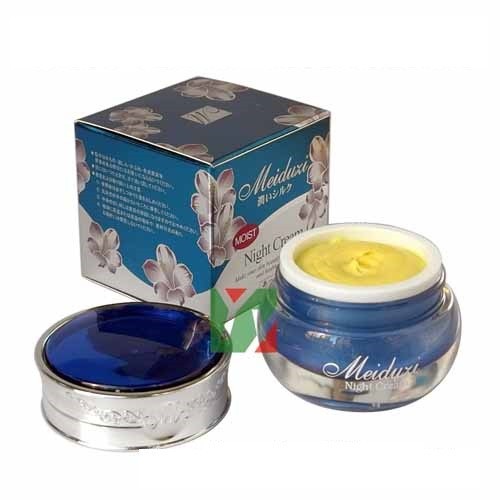 [Hcm]Kem Tri Nám Thâm(Màu Xanh) Bảo Vệ Da Khỏi Yếu Tố Gây Hại Meiduzi Night Cream