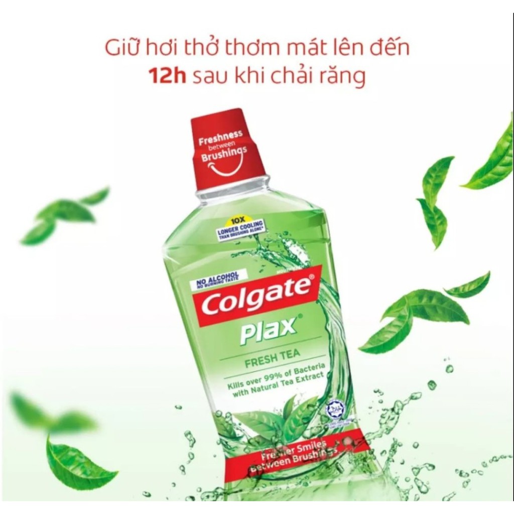 [Hcm]Nước Súc Miệng Colgate Trà Xanh 500Ml