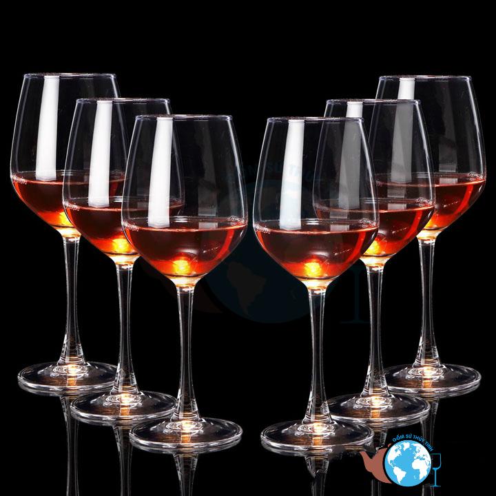 [HCM]Bộ 6 LY SÂM BANH thủy tinh pha lê EJ5948 Deli - ly rượu vang Cao cấp