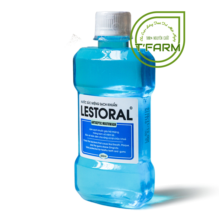 [Hcm]Nước Súc Miệng Lestoral 250Ml - Sản Phẩm Đã Được Sở Y Tế Chứng Nhận