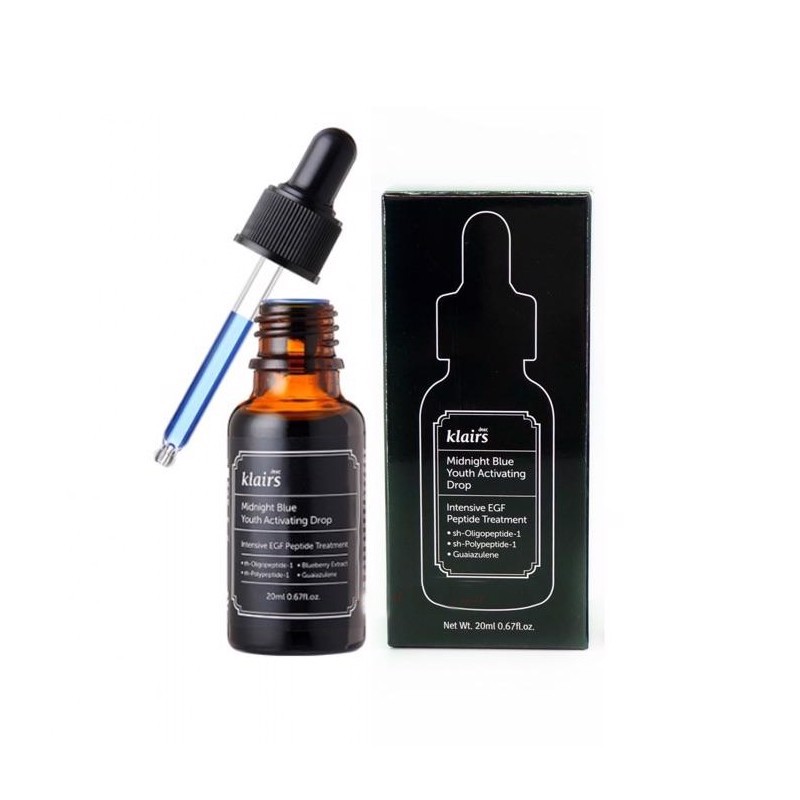 Serum Dưỡng Ẩm Phục Hồi Da Bị Tổn Thương Klairs Midnight Blue Youth Activating Drop