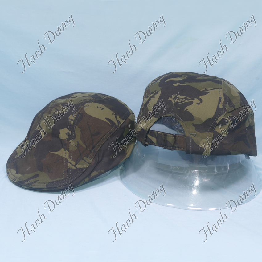 Nón mỏ vịt nón beret , mũ bê rê, mũ mỏ vịt Huy Hoàng người lớn vòng đầu từ 57-58cm chất liệu vải cot