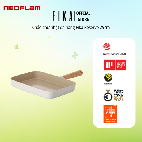 NEOFLAM Chảo chữ nhật đa năng FIKA Reserve 29cm xuất xứ Hàn Quốc