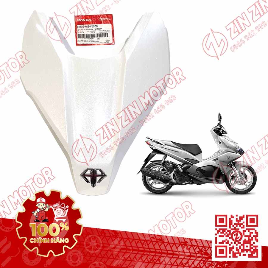 Dàn Áo AB 2016 Dàn Áo Xe Air Blade 125 2016 Trắng Bạc Phiên Bản Cao Cấp Chính Hãng Honda - ZZM