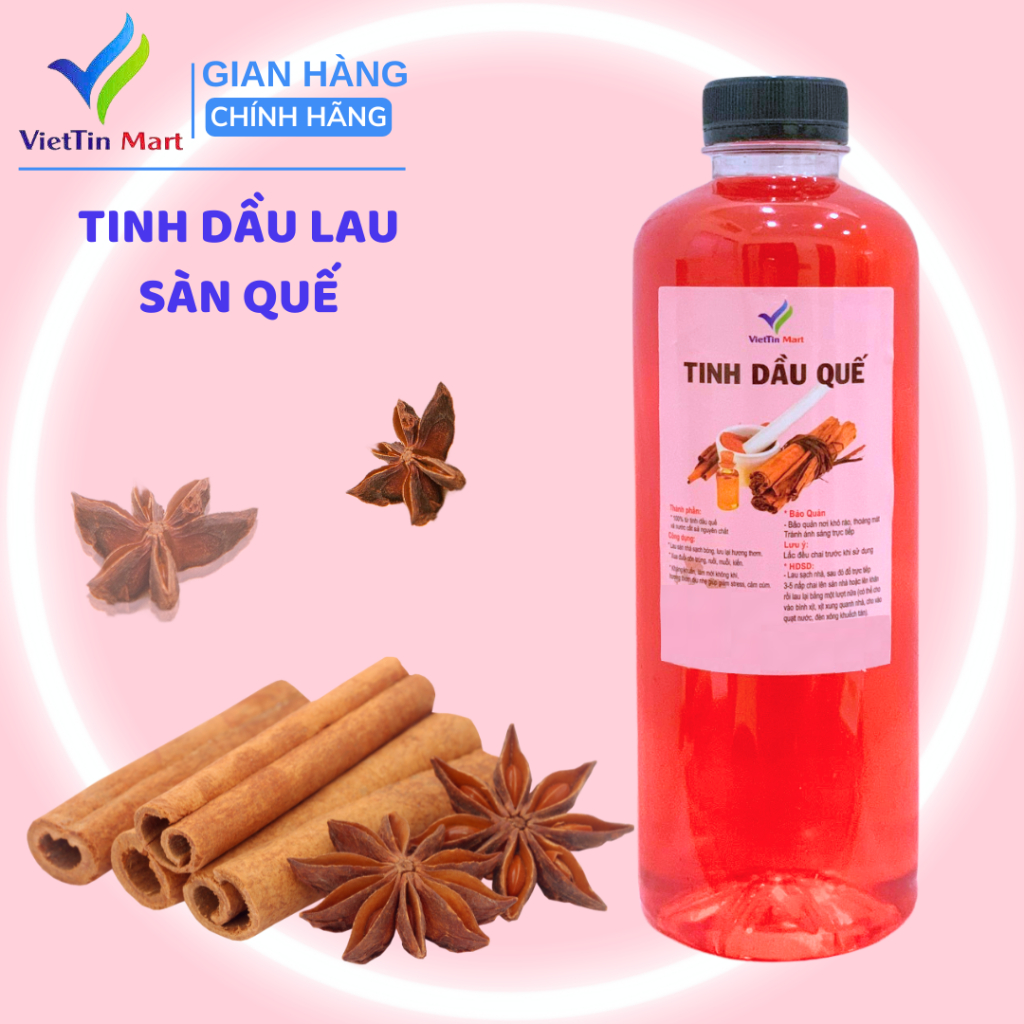 1L Tinh dầu Quế ViettinMart diệt khuẩn xua đuổi côn trùng