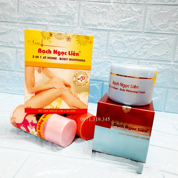 [HCM]??FREESHIP + MGG?? Bộ Tắm Trắng Bạch Ngọc Liên 2 In 1 Tại Nhà (290g) - CHÍNH HÃNG 100% - AN TOÀN - HIỆU QUẢ - KHÔNG GÂY KÍCH ỨNG DA