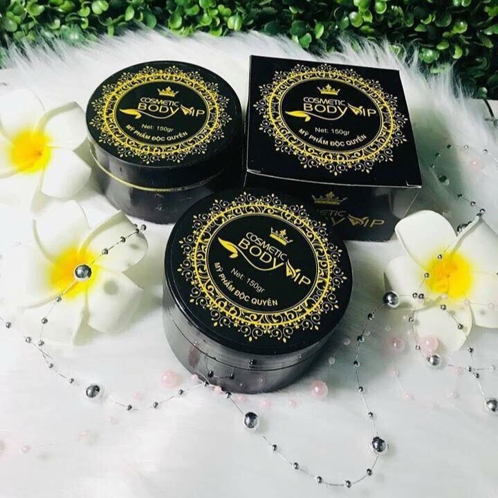Bộ 5 Kem dưỡng da toàn thân Body VIP trắng da mịn màng thẩm thấu nhanh 150ml