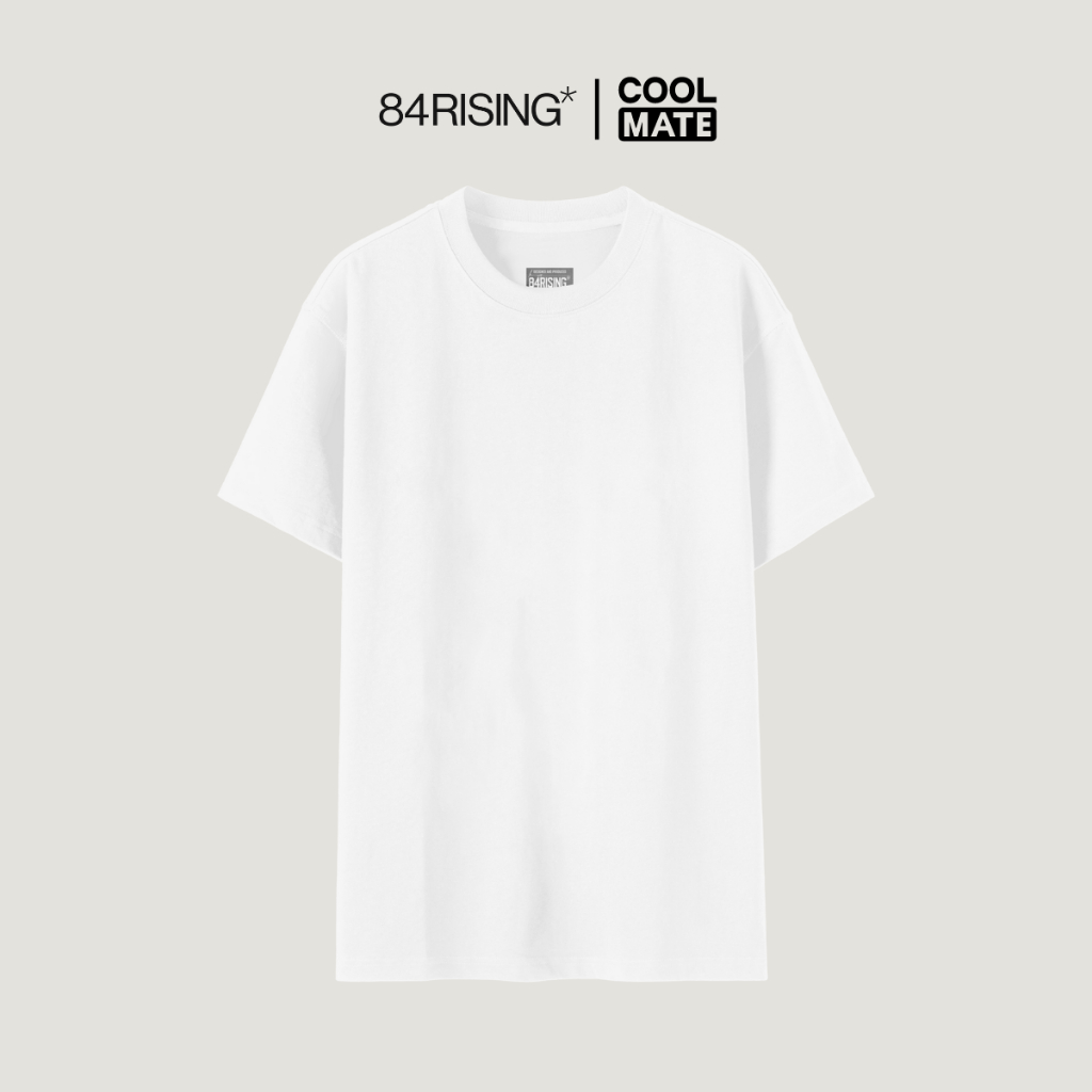 [SALE TẾT][MUA 3 GIẢM 12%Áo thun relaxed fit 84RISING trơn màu