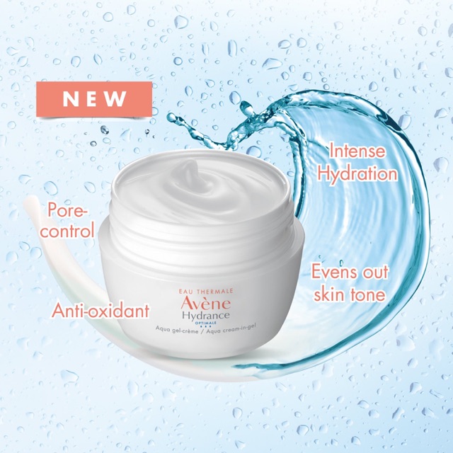 [Hcm]Kem Dưỡng Chống Lão Hoá Se Khít Lỗ Chân Lông Avene Aqua Cream Gel 50Ml