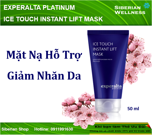 [Hcm]Mặt Nạ Hỗ Trợ Giảm Nhăn Da Experalta Platinum Ice Touch Instant Lift Mask 50Ml - 410091