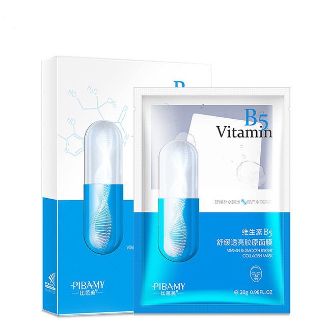 [Hcm]Mặt Nạ Thạch Pibamy Thuỷ Tinh Trong Suốt Vitamin B5