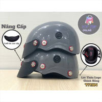 [TẶNG TEM BIKER] Nón Bảo Hiểm CHÍNH HÃNG TITAN - Sơn Nhiều Màu - Phủ NaNo - Gắn 7 ốc Salaya Siêu Ngầu