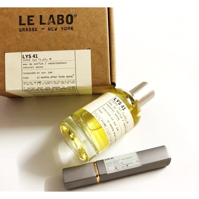 Mẫu Thử Nước Hoa La Vabo Lys 41 10Ml Dạng Xịt