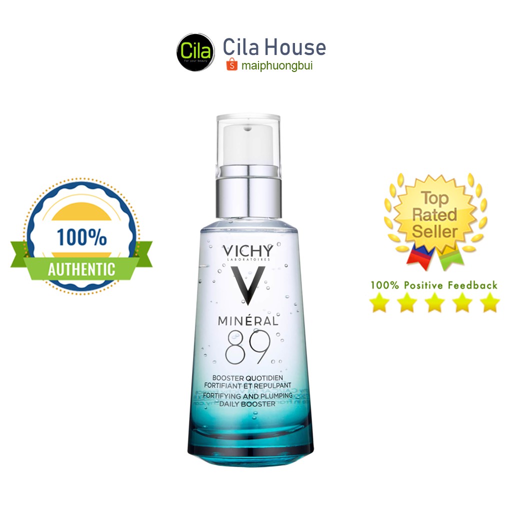 Tinh Chất Vichy Mineral 89 50Ml Phục Hồi Bảo Vệ & Tái Tạo Da - Cila House