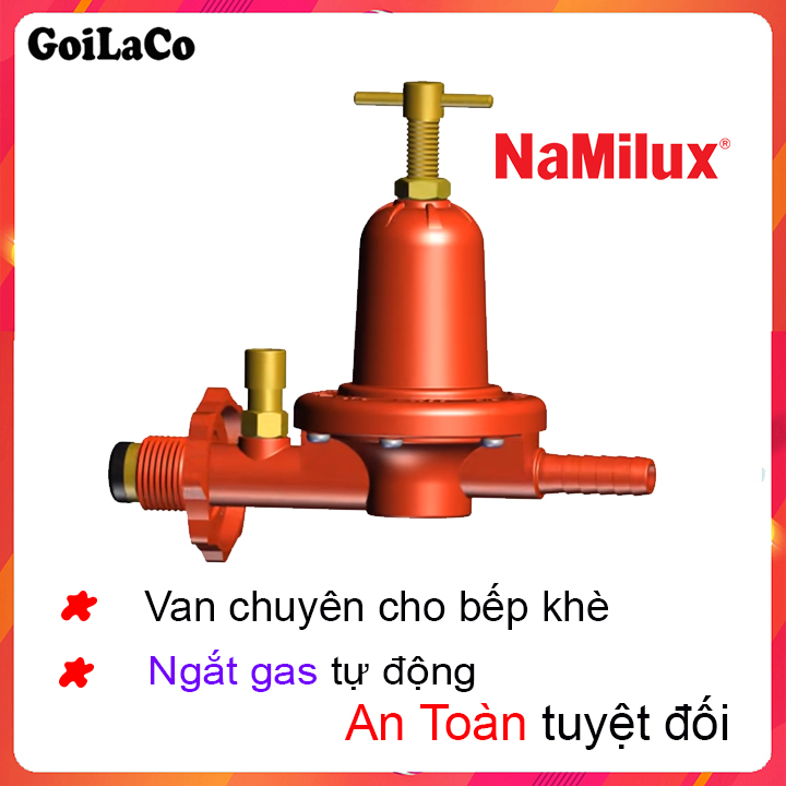 Van gas cao áp khè ngắt gas tự động Namilux 537SH