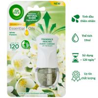 Bộ Tinh Dầu Cắm Điện Air Wick AWK2243 White Flowers 19ml (Hương hoa nhài hoa lan trắng) sử dụng điện 220V tuỳ chọn bộ sản phẩm / chai tinh dầu thay thế làm thơm phòng nhanh chóng